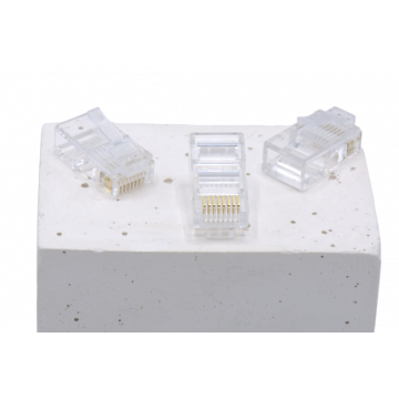 RJ45 Cat5E UTP Plug Voor Platte Soepele Netwerkkabels