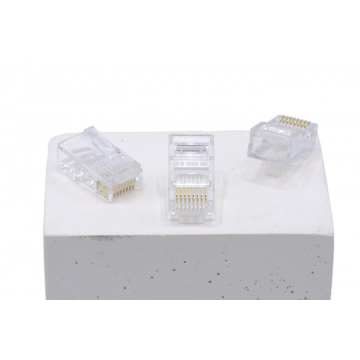 RJ45 Cat5E Easy Plug Voor Massieve Doorsteekmontage