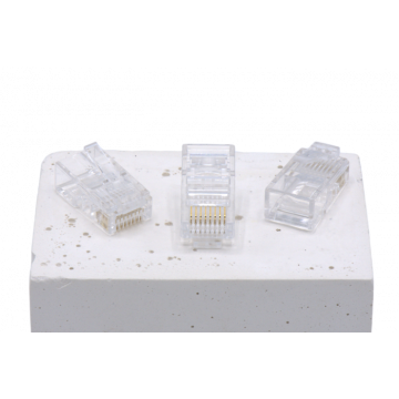 RJ45 Cat5E Doorvoerplug UTP | Unshielded Connector
