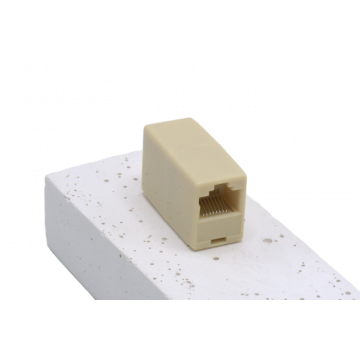 RJ45 Modular Coupler Cat5e – Female / Female Verbinding