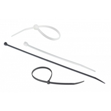 Tie-Wraps 280 X 4.8mm Black (100Pcs)