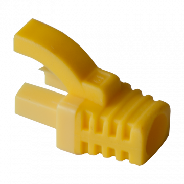 Geel tule rj45 cat 6 voor modulaire UTP-kabels
