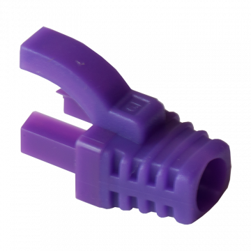 Paarse RJ45 tule UTP – segmentering voor netwerksystemen