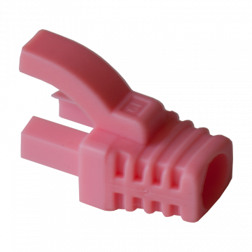 Roze RJ45 tule Cat.5e – kleurcode voor gastnetwerken