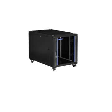 12U Patchkast D1000xB600 met Glazen Deur – Prestaq