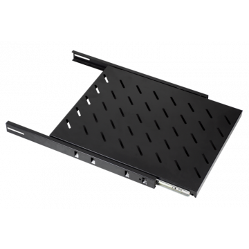 Geperforeerde Plank 1U Uitschuifbaar – 1000D Patchkast