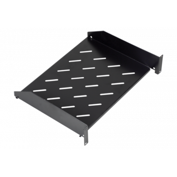 Vaste Geperforeerde Plank 1U – 19 Inch Wandkast