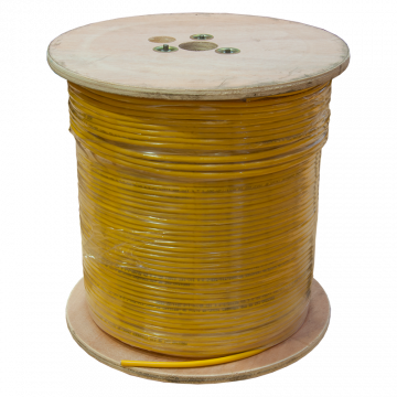 Zybrnet 500 Meter Cat 6 U/UTP Patchkabel LSZH - Geel