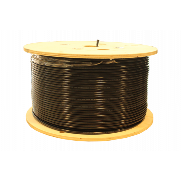 S/FTP Grondkabel Cat 7 Stug Outdoor PE 23AWG Zwart 500 Meter
