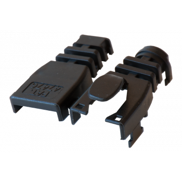 Zwarte FTP tule rj45 cat 6 voor afgeschermde kabels