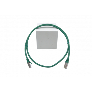 Patch kabel Cat.6 Shielded S/FTP 4P AWG26  PVC  groen 3 meter