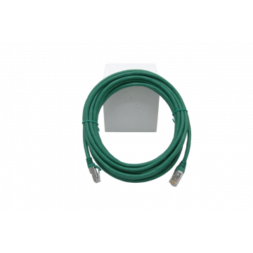 Patch kabel Cat.6 Shielded S/FTP 4P AWG26  PVC  groen 10 meter