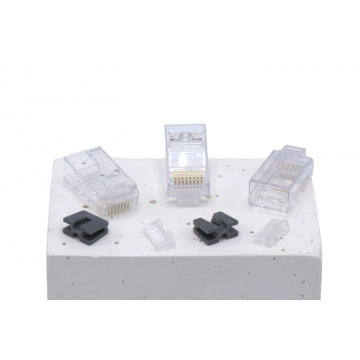 Zybrnet RJ45 UTP Connector Cat 6A &ndash; Soepele Kern
