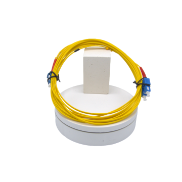 7m Zybrspeed Duplex OS2 fiber optic patchcable with SC - LC connectors
