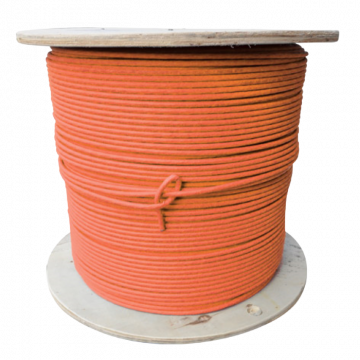 Zybrnet Cat.7A S/FTP LSZH Installatiekabel AWG23 1000MHz Oranje &ndash; 500 Meter