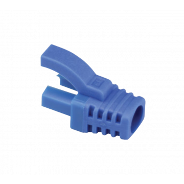 Cat 6 RJ45 tule blauw – robuuste grip voor actieve netwerken