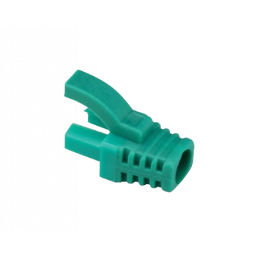 Groene tule rj45 cat 6 voor modulaire utp-bekabeling